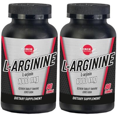 Force Nutrition L-Arginine 1000 Mg Arjinin 2X90 Tablet