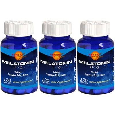 Force Nutrition Melatonin 3 Mg 3X120 Tablet