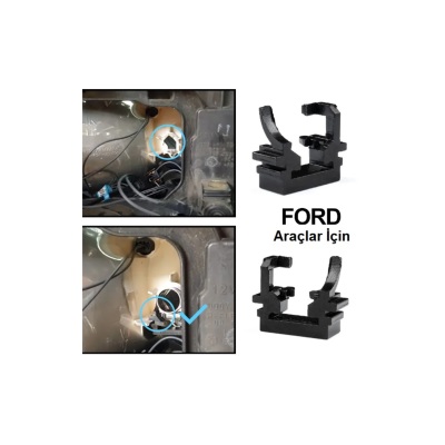 Ford Focus 3 Araçlar İçin Uzun Far Tutucu Led Ampul Sabitleme Aparatı