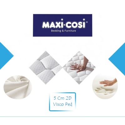Onlıne-Yatak Maxi-Cosi Cotton 70X180 Ortopedik Yatak Şiltesi Visco Yatak Pedi