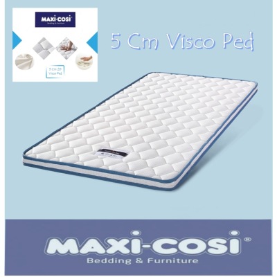 Onlıne-Yatak Maxi-Cosi Cotton 100X190 Ortopedik Yatak Şiltesi Visco Yatak Pedi