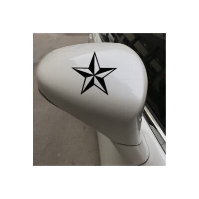 Vinil Araba Sticker Araba Pencere Kapı Vücut Dekorasyon Için Deniz Yıldızı Desen Çıkartması