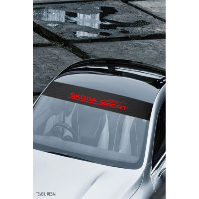 Dodge Charger Ön Cam Oto Sticker