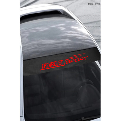 Dodge Charger Ön Cam Oto Sticker