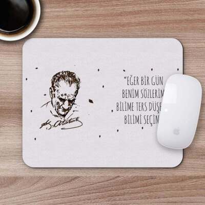 Özel Atatürk Tasarımlı Mousepad - 1