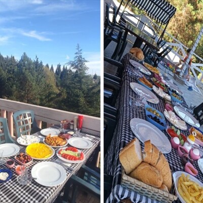 Gelesun Kampland Tatil Köyü'nde Doğayla İç İçe Serpme Kahvaltı Keyfi