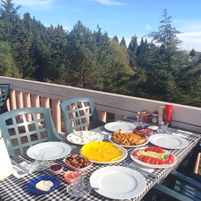 Gelesun Kampland Tatil Köyü'nde Doğayla İç İçe Serpme Kahvaltı Keyfi