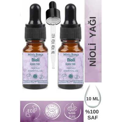 Nioli Uçucu Yağı (Niaouli Essential Oil), Sertifikalı, %100 Saf, 10Ml, 2 Adet