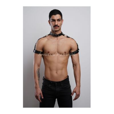 Findit Kol - Boyun - Ve Omuz Detaylı Şık Erkek Harness, Erkek Partywear - Apftm90 (Findit)