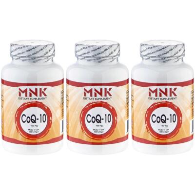 Mnk Koenzim Q-10 100 Mg 3X120 Softgel Coenzyme