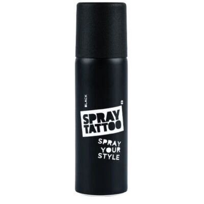 Melek Çiçek Spray Tattoo Geçici Dövme Yapma Seti Sprey Dövme Kiti