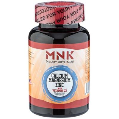 Mnk Calcium Magnesium Zinc Vitamin D3 120 Tablet