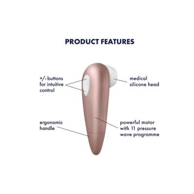 Sınırsız Market Satisfyer Number One Vakum Dalgası Klitoral Vibratör