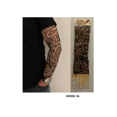 Giyilebilir Dövme 3 Çift 6 Adet Kol Çorap Dövmesi Sleeve Tattoo Set21