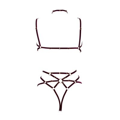 İç Çamaşır Modelleri Seksi Harness - Apft338