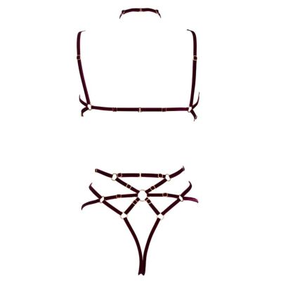 İç Çamaşır Modelleri Seksi Harness - Apft338
