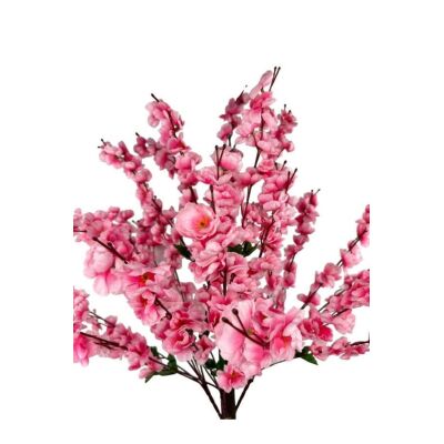 Yapay Ağaç Pembe Japon Kiraz Çiçeği Hazır Gövdeli Bahardalı Ağacı 100Cm Sakura Çiçeği
