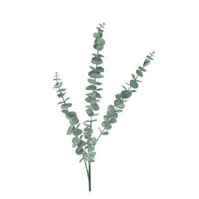 Yapay Çiçek Pastel Yeşil Okaliptus 3Dallı Uzun Dal 76Cm Eucalyptus