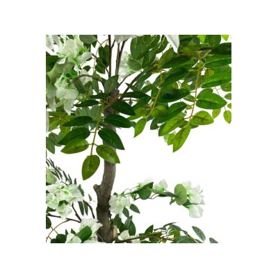 Yapay Ağaç Pembe Begonvil Ağacı 120Cm Doğal Salex Dallı
