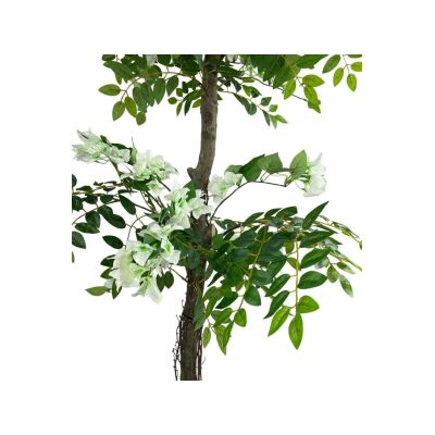 Yapay Ağaç Pembe Begonvil Ağacı 120Cm Doğal Salex Dallı