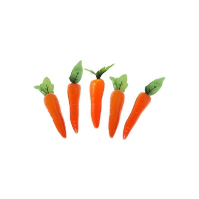 Yapay Sebze Havuç Carrot 1Adet 15*4Cm Gerçek Boyut