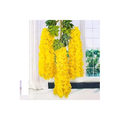 Sarkan Yapay Çiçek Akasya Pembe Açık 80 Cm 3 Sarkan Dallı 12 Adet Bağ