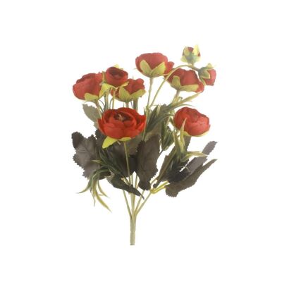 Yapay Çiçek Erengül Demeti 5 Dallı Kırmızı