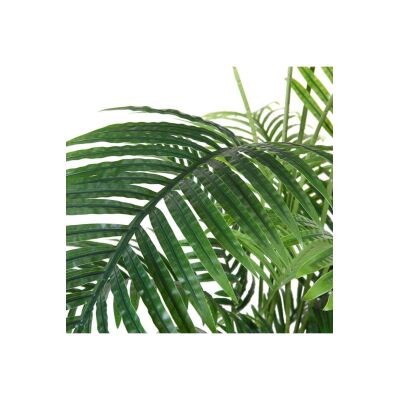 Yapay Ağaç Areka Ağacı Saksısız Palmiye Ağacı Salon Bitkisi 195Cm 16 Dev Yaprak