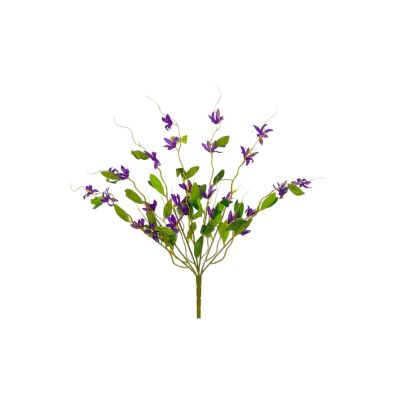 Yapay Çiçek 7 Dallı Hanımeli Demeti Mor Dekoratif Yapay Bitki