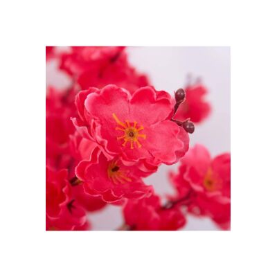 Yapay Çiçek Bahardalı Japon Kiraz Çiçeği 9 Dallı 40Cm Fuşya