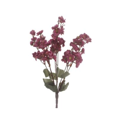 Yapay Çiçek Bahardalı Japon Kiraz Çiçeği 9 Dallı 40Cm Mor