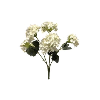Yapay Çiçek Ortanca Çiçeği Beyaz 50 Cm