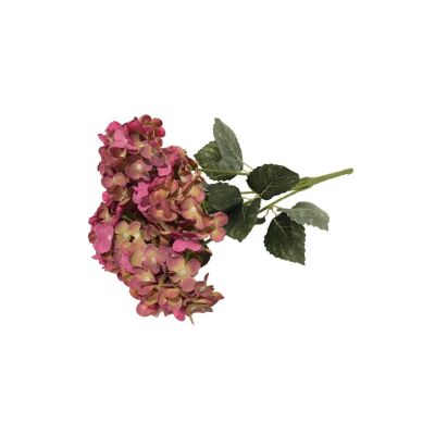 Yapay Çiçek Ortanca Çiçeği Pembe Koyu 50 Cm