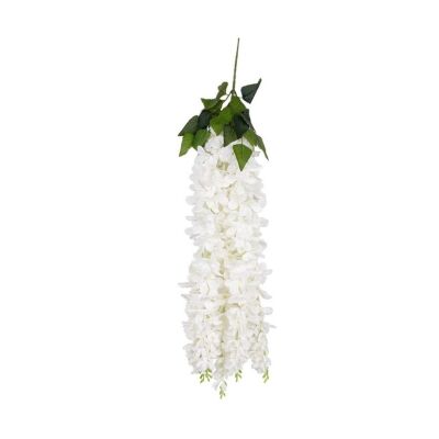 Yapay Çiçek Sarkan Lüx Akasya 70Cm Beyaz