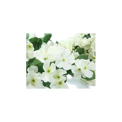 Yapay Çiçek Sarkan Begonvil Çiçeği Jumbo Beyaz