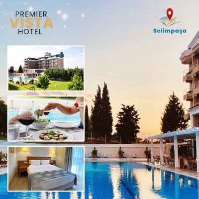 Selimpaşa Premier Vista Hotel’de Kahvaltı, Havuz & Spa Dahil Konaklama