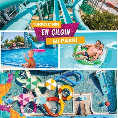 Kemer Dolusu Park'ta Havuz & Aquapark Kullanımı Seçenekleri