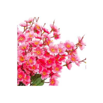 Yapay Çiçek Bahardalı Japon Kiraz Çiçeği 9 Dallı 40Cm Pambe Açık