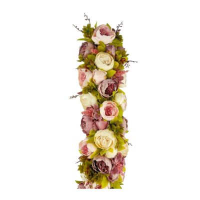 Yapay Çiçek Gülkurusu Pembe  Şakayık Tak Organizasyon Nişan Düğün Dekor Çiçeği Süsleme Tag 25X130Cm