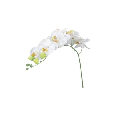Yapay Çiçek Beyaz Orkide Uzun Dal 90 Cm Orkide