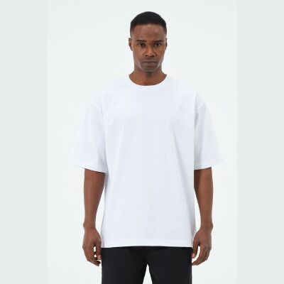 Oversize Düz T-Shirt