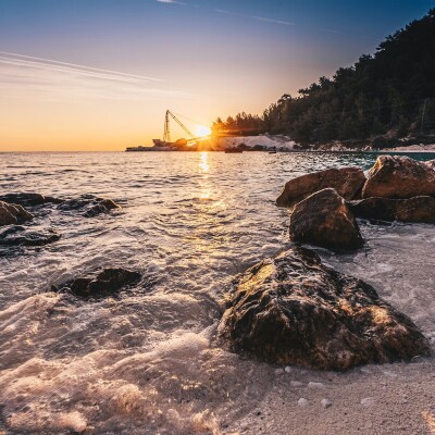 Yunanistan'ın Cennet Plajları Halkidiki, Paralia ve Thassos Yüzme Turu