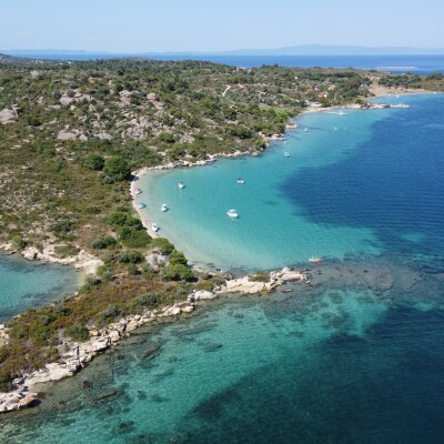 Yunanistan'ın Cennet Plajları Halkidiki, Paralia ve Thassos Yüzme Turu