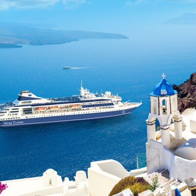 Cruise ile 3 Gece Yunan Adaları Patmos Atina Pire, Mikanos, Santoroni