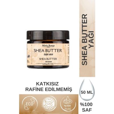 Soğuk Sıkım Shea Butter Yağı %100 Doğal & Saf 50 Ml