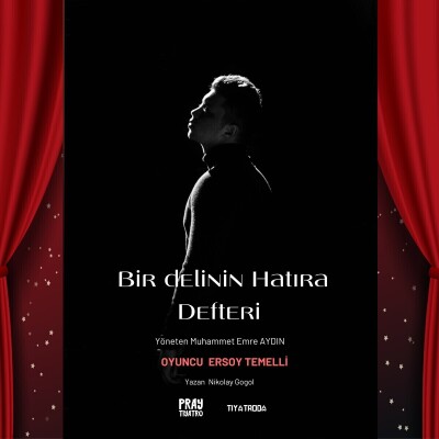 'Bir Delinin Hatıra Defteri' Tiyatro Bileti