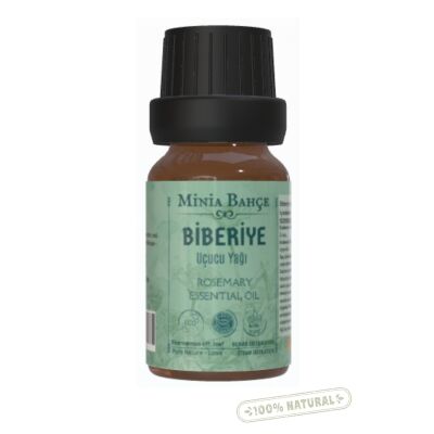 Biberiye Uçucu Yağı, %100 Saf, 10Ml