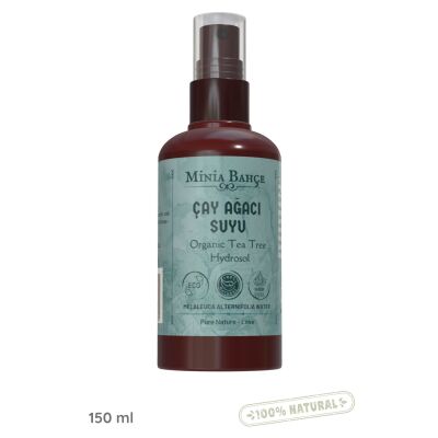 Doğal Çay Ağacı Suyu-%100 Doğal Hidrosol, 150Ml