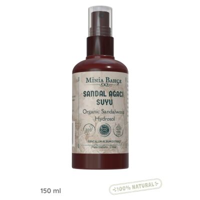 Sandal Ağacı Suyu -%100 Doğal Hidrosol, 150Ml