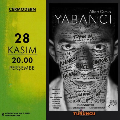 Albert Camus'un Romanından Uyarlanan 'Yabancı' Tiyatro Bileti